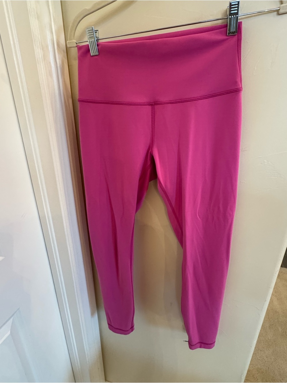 lululemon athletica Girls' Bright Pink Athletic Leggings